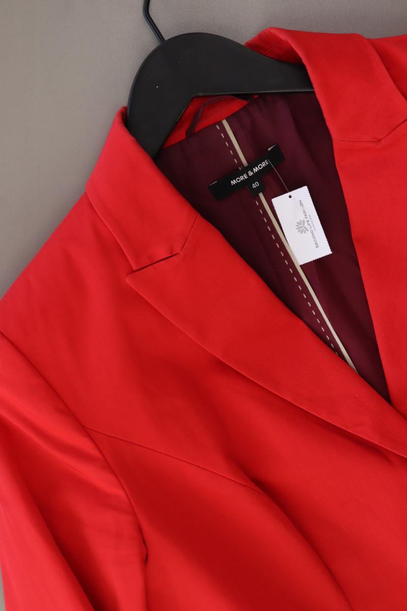 More&More Regular Blazer Gr. 40 rot
