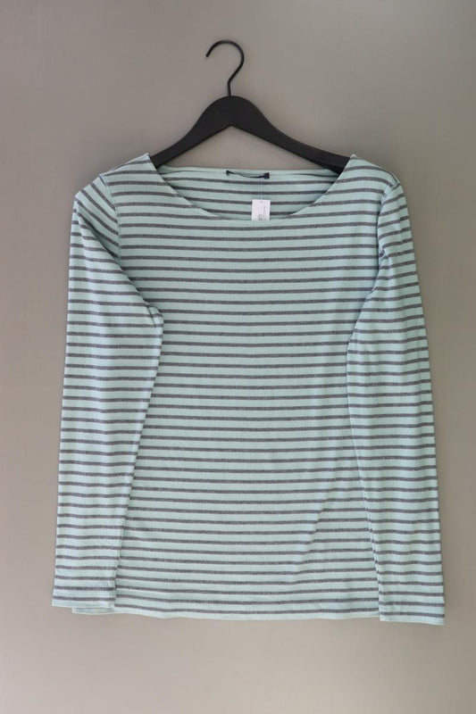 Laurèl Ringelshirt Gr. 44 gestreift Langarm türkis