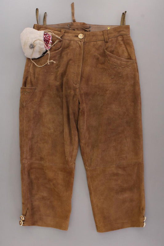 Almsach Lederhose Trachtenhose Gr. 38 braun