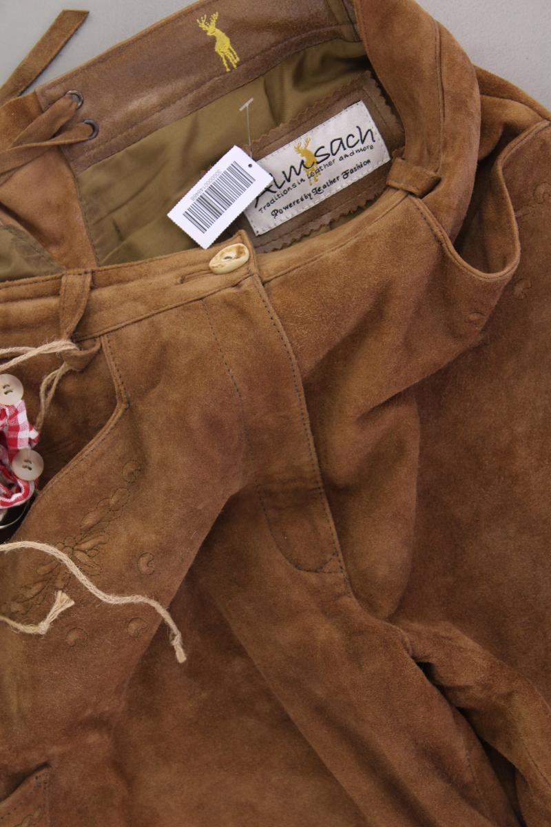 Almsach Lederhose Trachtenhose Gr. 38 braun