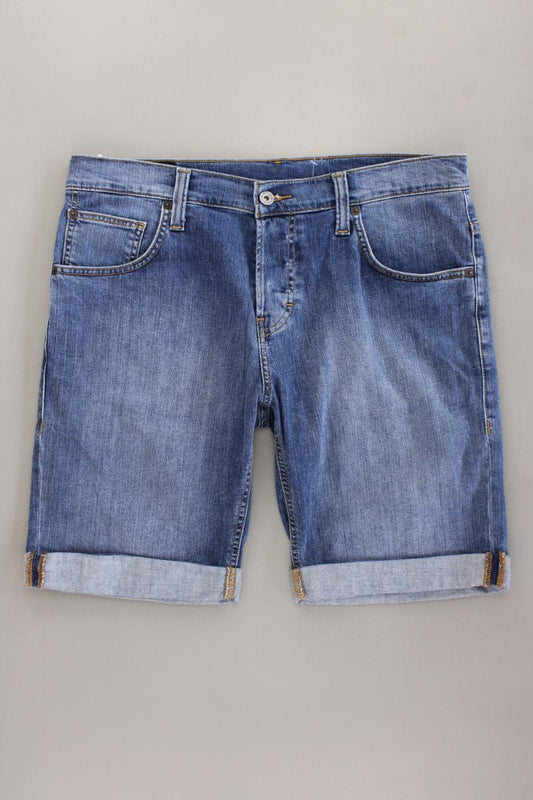 Mustang Jeansshorts für Herren Gr. W34 blau aus Baumwolle