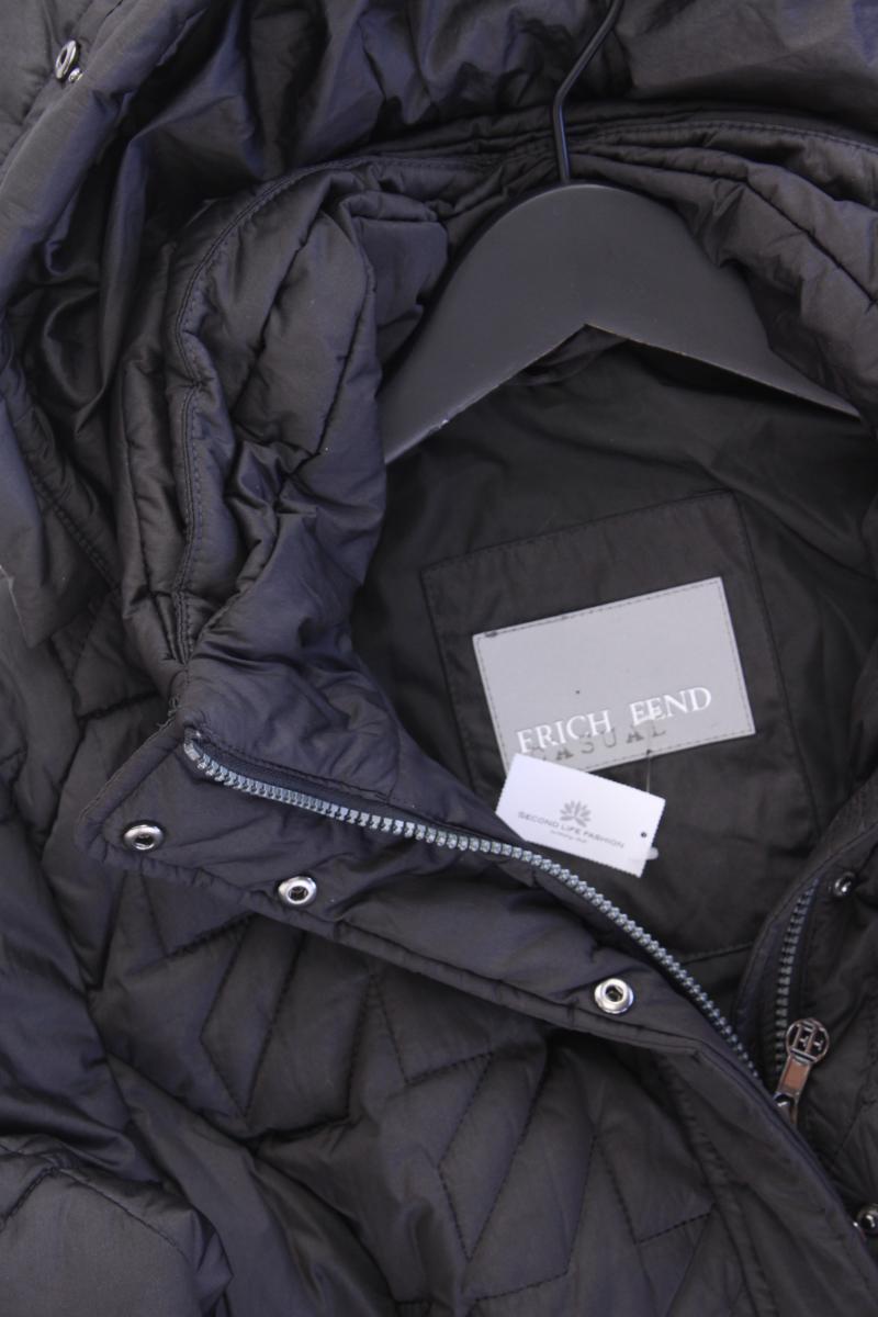 ERICH FEND Wintermantel Gr. 40 schwarz aus Polyester