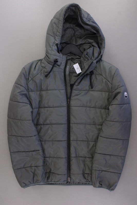 Pikeur Kapuzenjacke für Herren Gr. 48 neuwertig grau aus Polyester