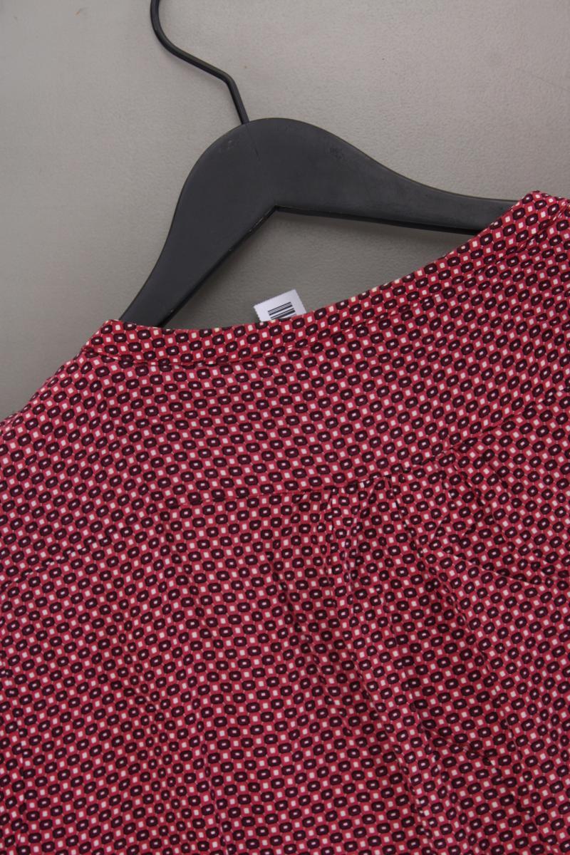 Alba Moda Kurzarmbluse Gr. 42 geometrisches Muster rosa