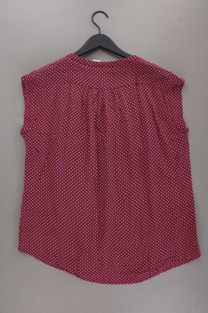 Alba Moda Kurzarmbluse Gr. 42 geometrisches Muster rosa
