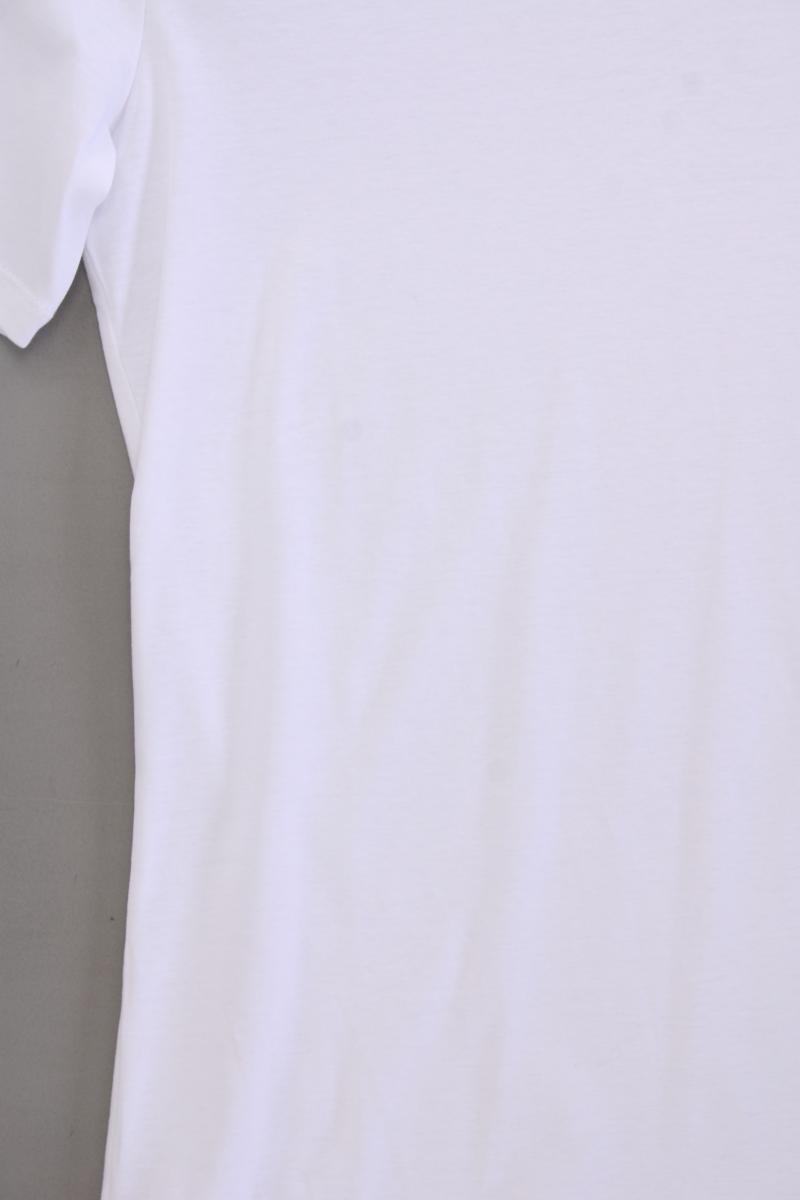 s.Oliver T-Shirt Gr. 36 neuwertig Kurzarm weiß aus Baumwolle