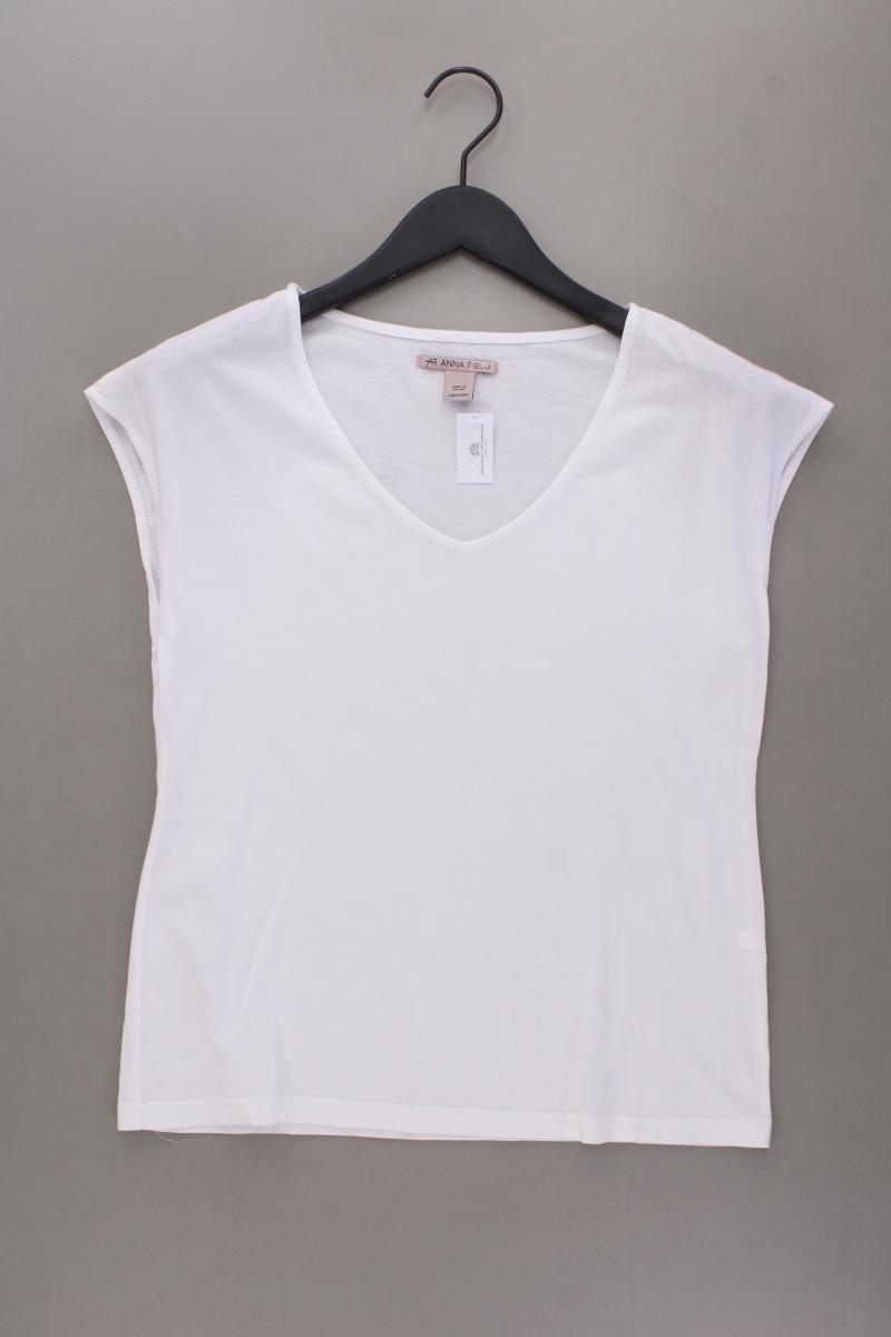 Anna Field T-Shirt Gr. S neuwertig Kurzarm weiß