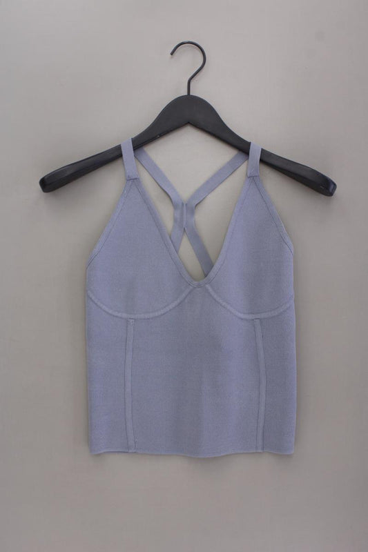 Zara Trägertop Gr. M grau