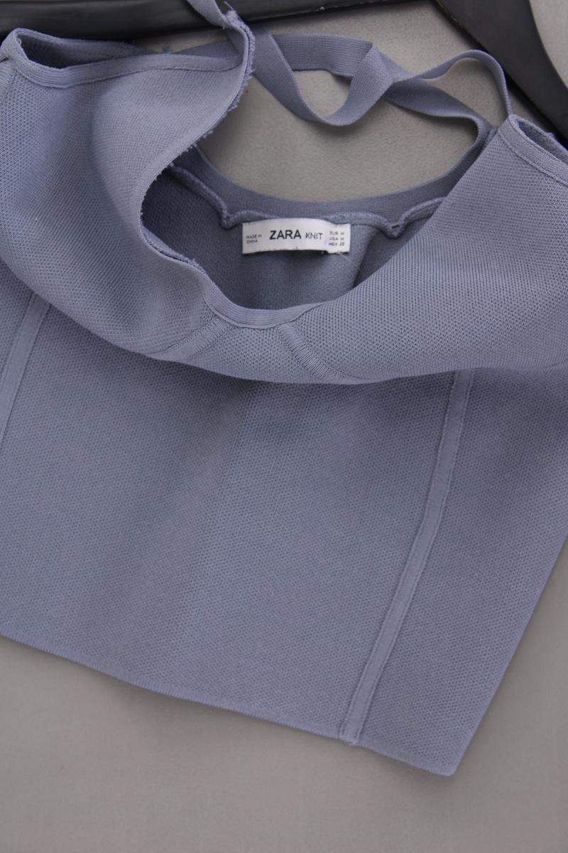 Zara Trägertop Gr. M grau