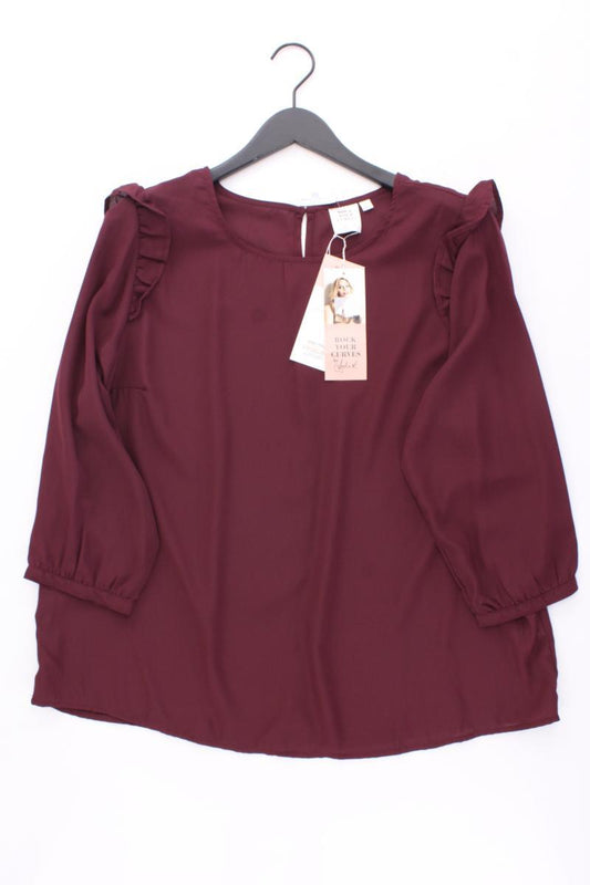 ROCK YOUR CURVES Classic Bluse Gr. 48/50 neu mit Etikett 3/4 Ärmel lila