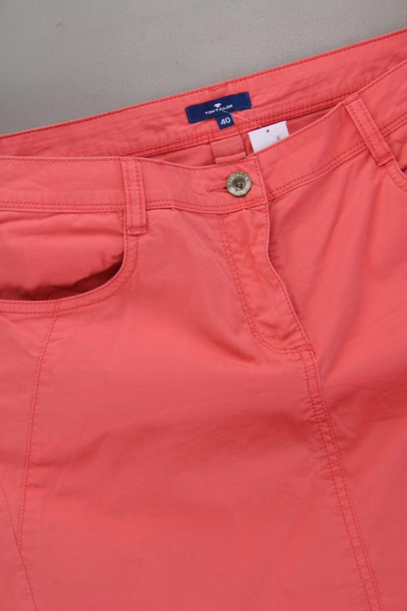 Tom Tailor Rock Gr. 40 rosa aus Baumwolle