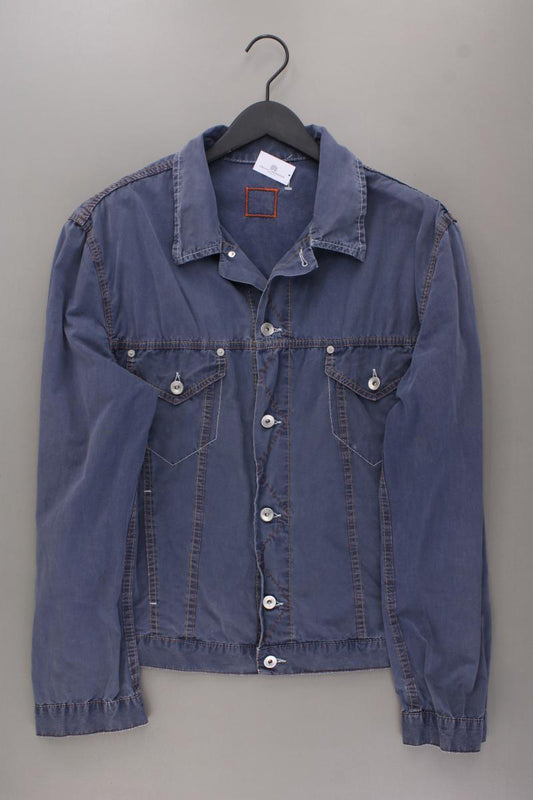 BOSS by Hugo Boss Übergangsjacke für Herren Gr. 50 blau aus Baumwolle