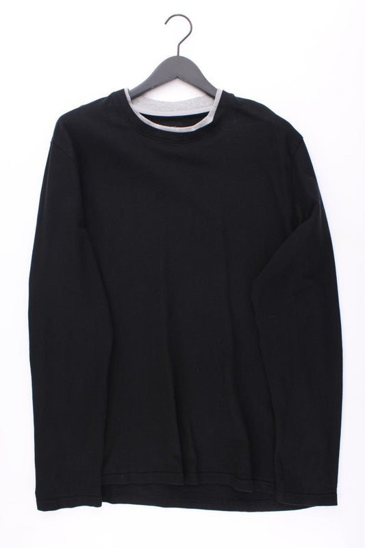 QS by s.Oliver Feinstrickpullover für Herren Gr. XL schwarz aus Baumwolle