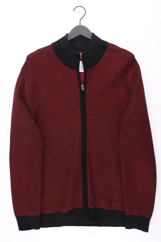 s.Oliver Strickjacke für Herren Gr. XXL neuwertig Langarm rot aus Baumwolle