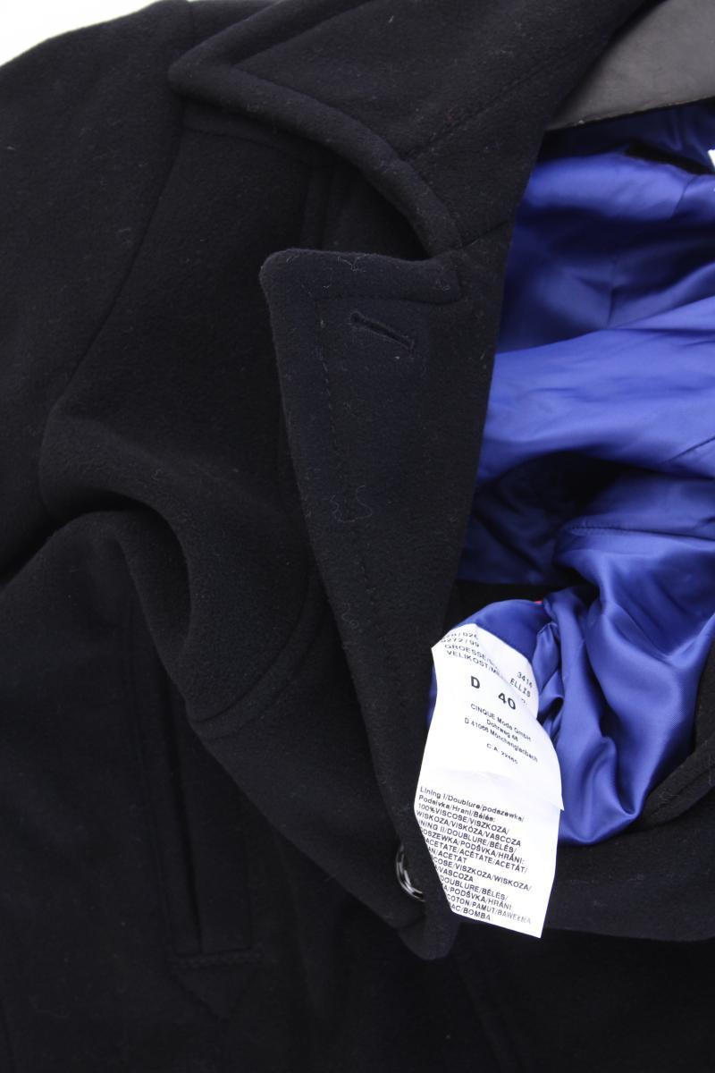 Cinque Cabanjacke mit Wolle Gr. 40 schwarz