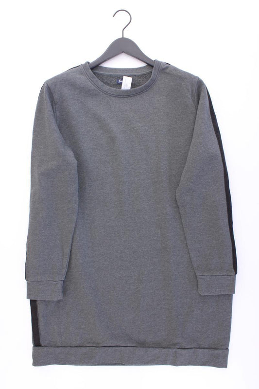 Seasons Pulloverkleid Gr. L Langarm grau aus Baumwolle
