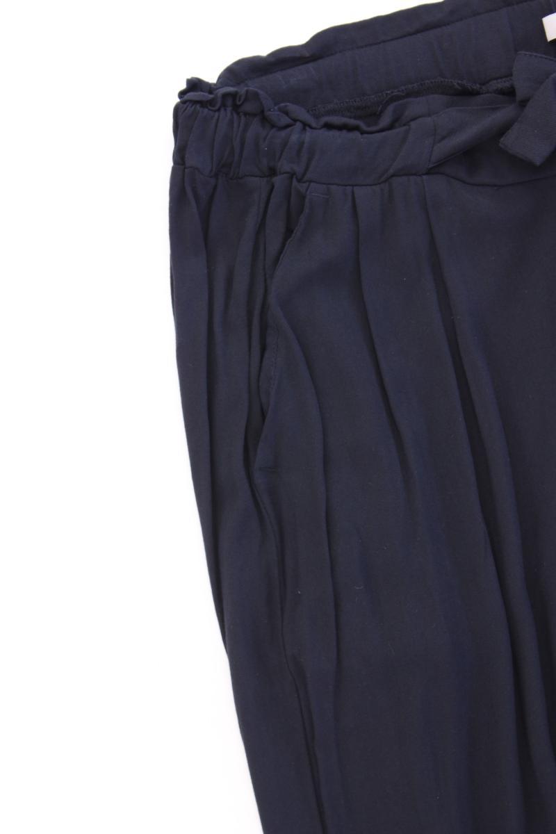 comma, Stoffhose Gr. 42 blau aus Viskose