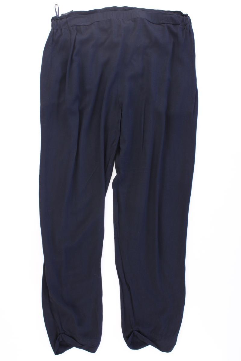 comma, Stoffhose Gr. 42 blau aus Viskose