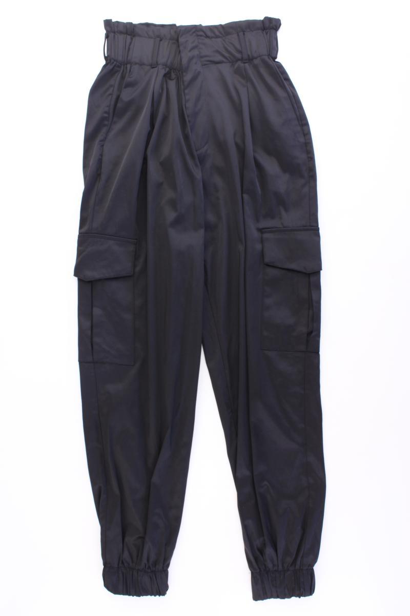 Zara Cargohose Gr. XS schwarz