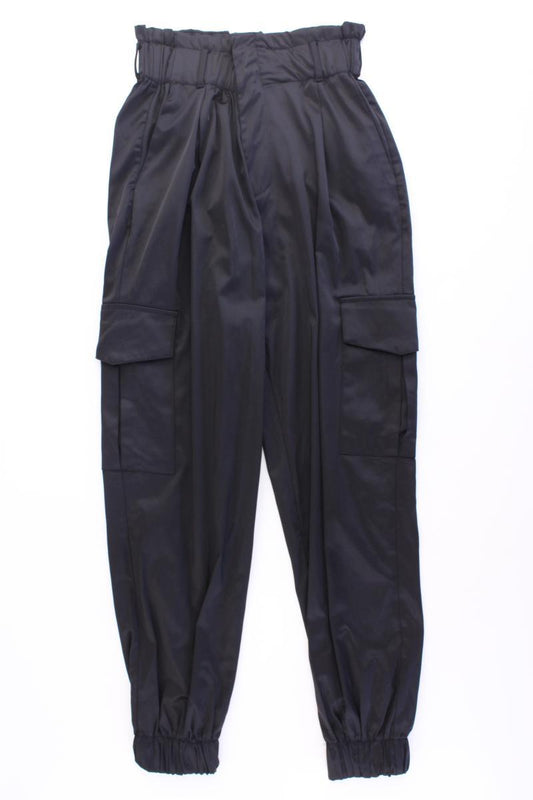 Zara Cargohose Gr. XS schwarz