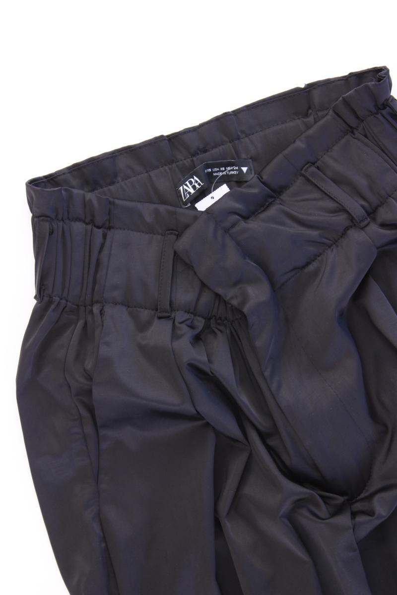 Zara Cargohose Gr. XS schwarz