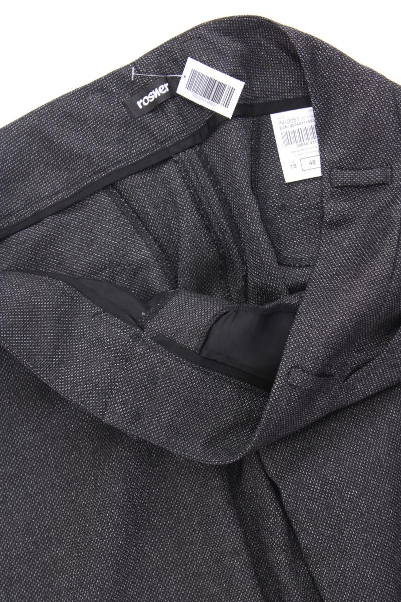 Rosner Anzughose Gr. 48 grau aus Polyester