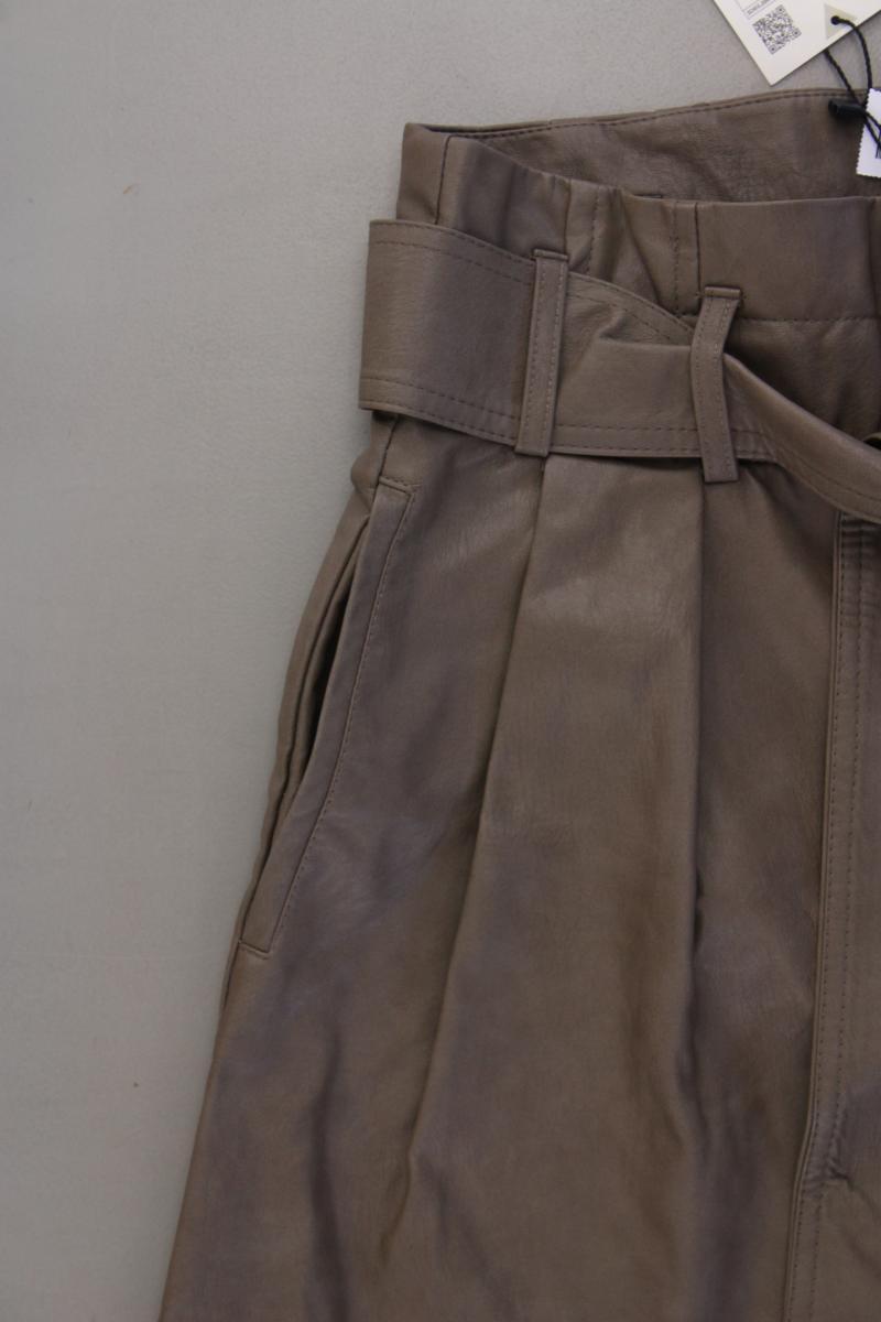 Zara Hotpants Gr. S neu mit Etikett braun aus Polyurethan