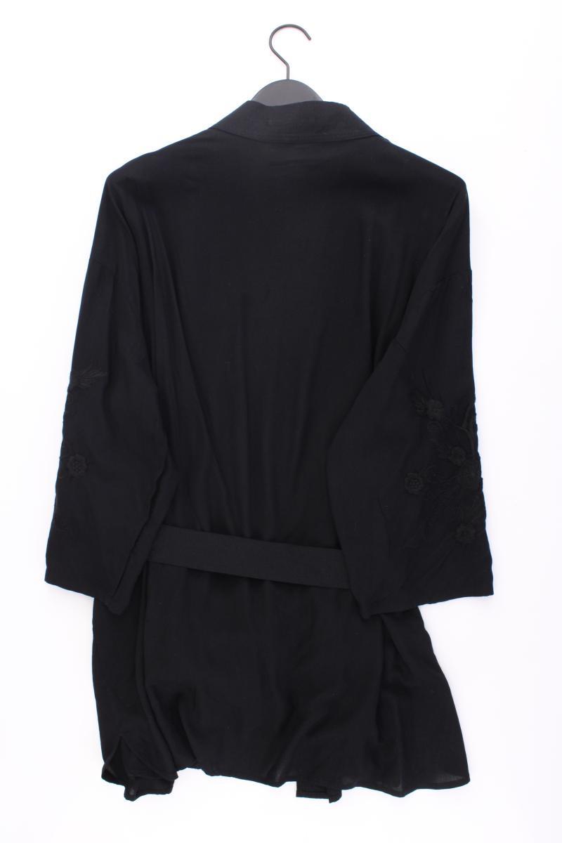 QS by s.Oliver Kimono Jäckchen Gr. 40 neuwertig mit Gürtel 3/4 Ärmel schwarz