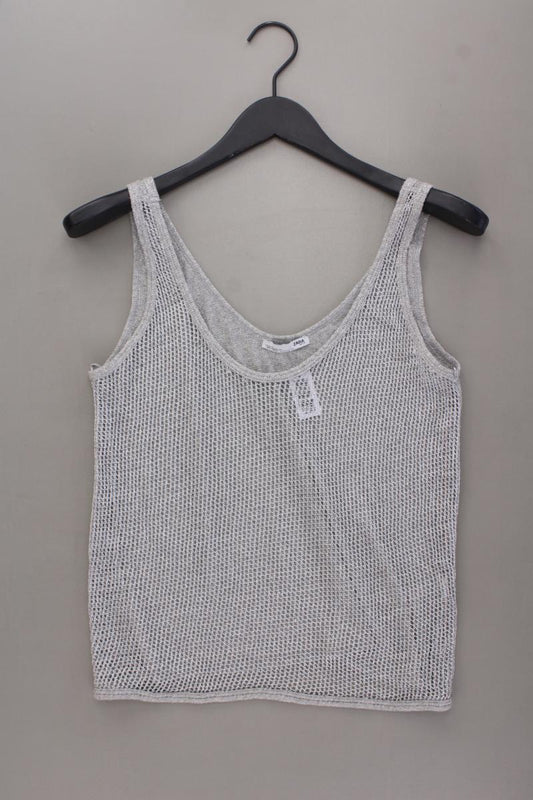Zara Trägertop Gr. M mit Glitzer silber