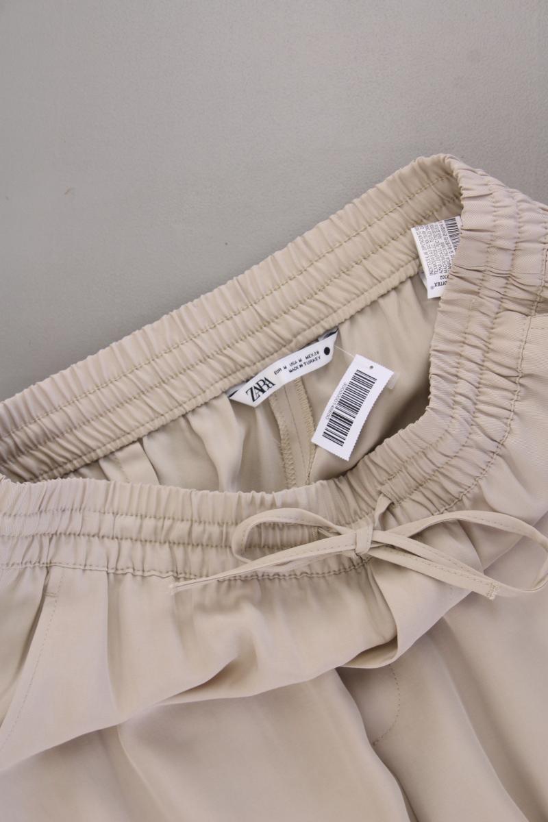Zara Stoffhose Gr. M neuwertig creme aus Viskose