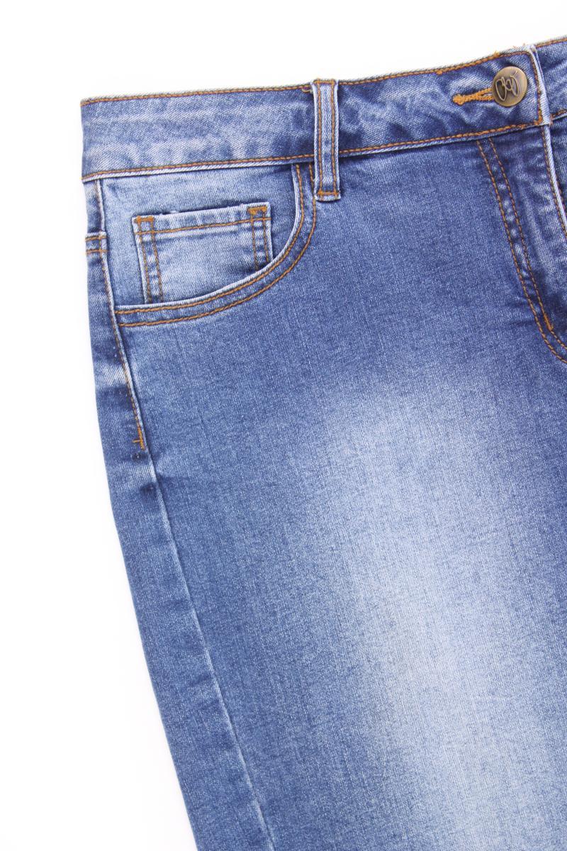 Amy Vermont Jeansrock Gr. 42 blau aus Baumwolle