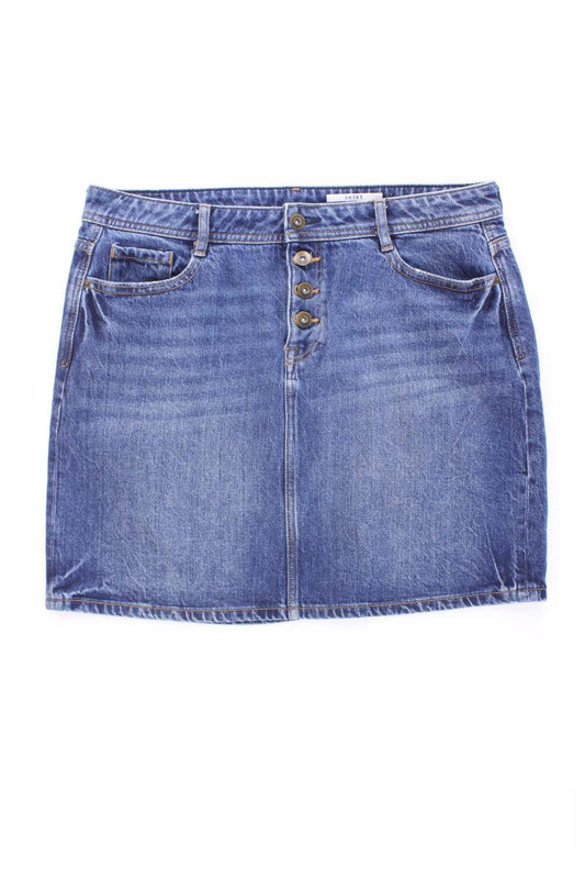 edc by Esprit Jeansrock Gr. 38 blau aus Baumwolle