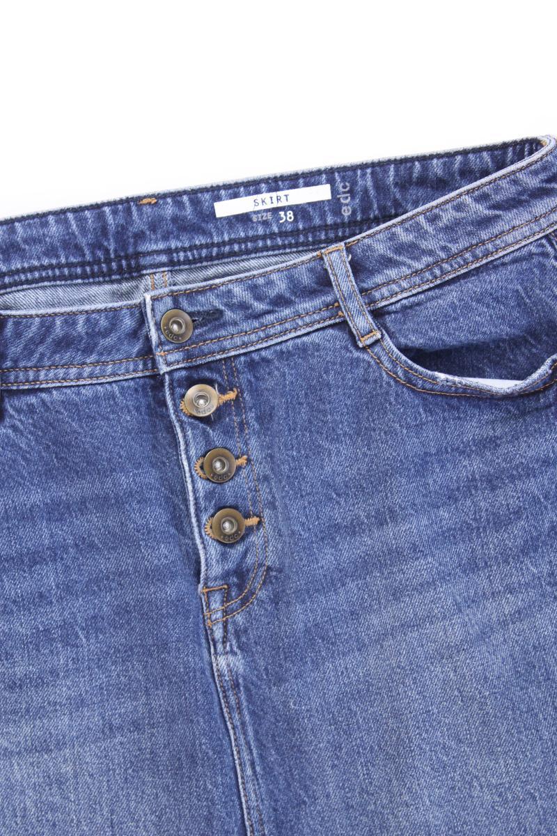 edc by Esprit Jeansrock Gr. 38 blau aus Baumwolle