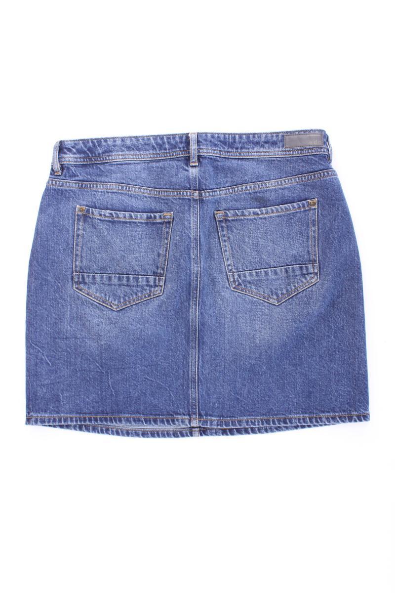edc by Esprit Jeansrock Gr. 38 blau aus Baumwolle