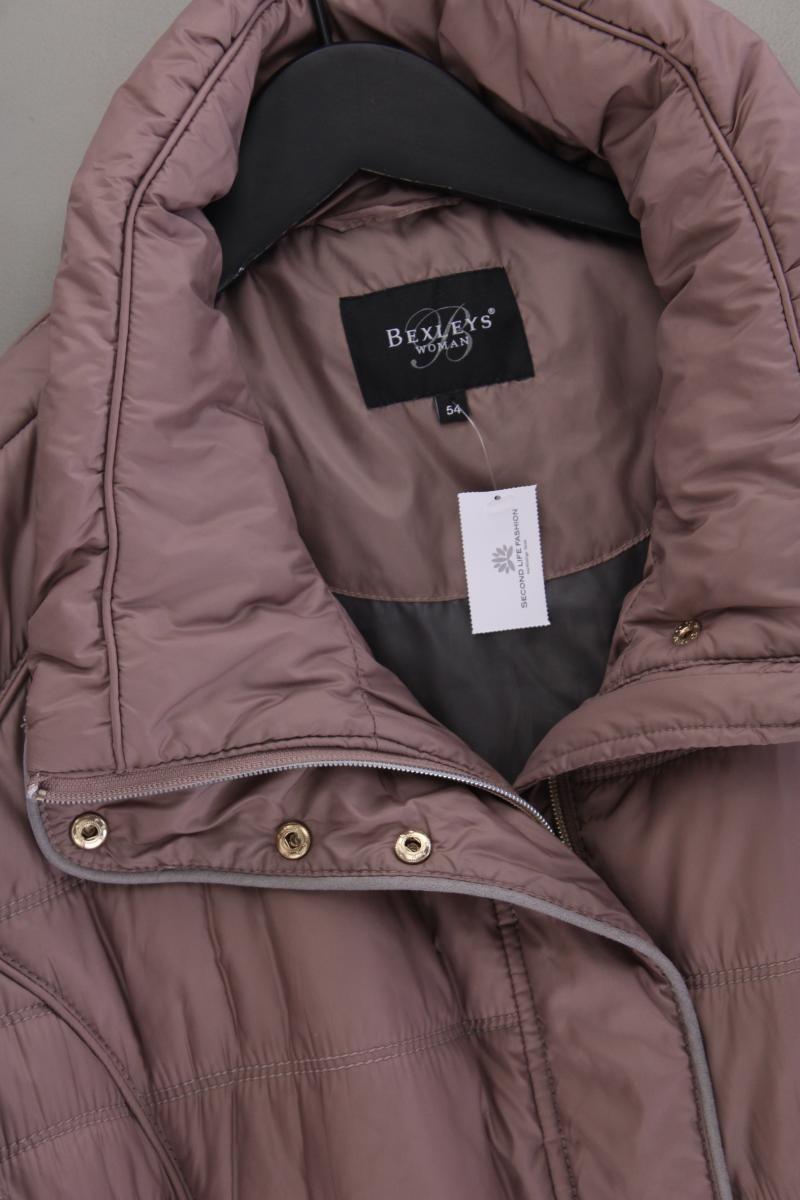 Bexley's Wintermantel Gr. 54 neuwertig lila aus Polyester