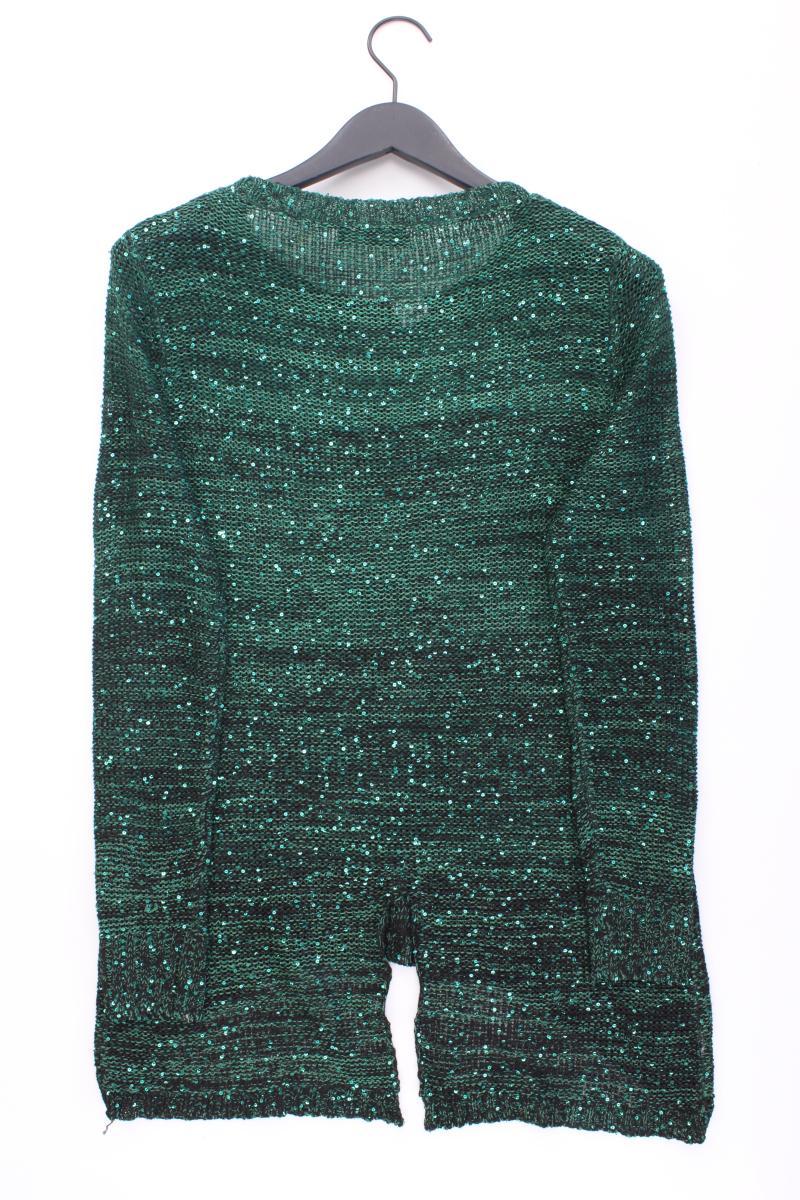 Grobstrickpullover Gr. M neu mit Etikett Neupreis: 29,9€! mit Pailletten grün