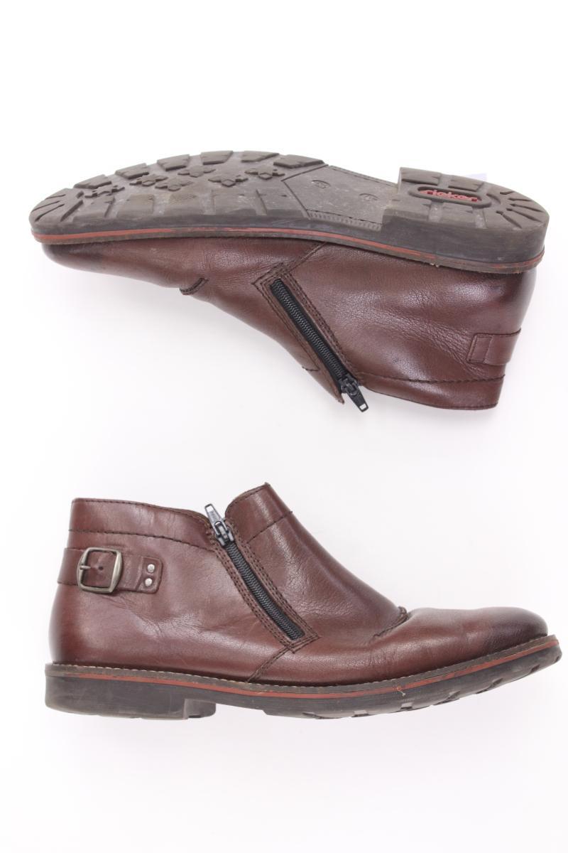 Rieker Halbstiefel für Herren Gr. 42 braun aus Leder
