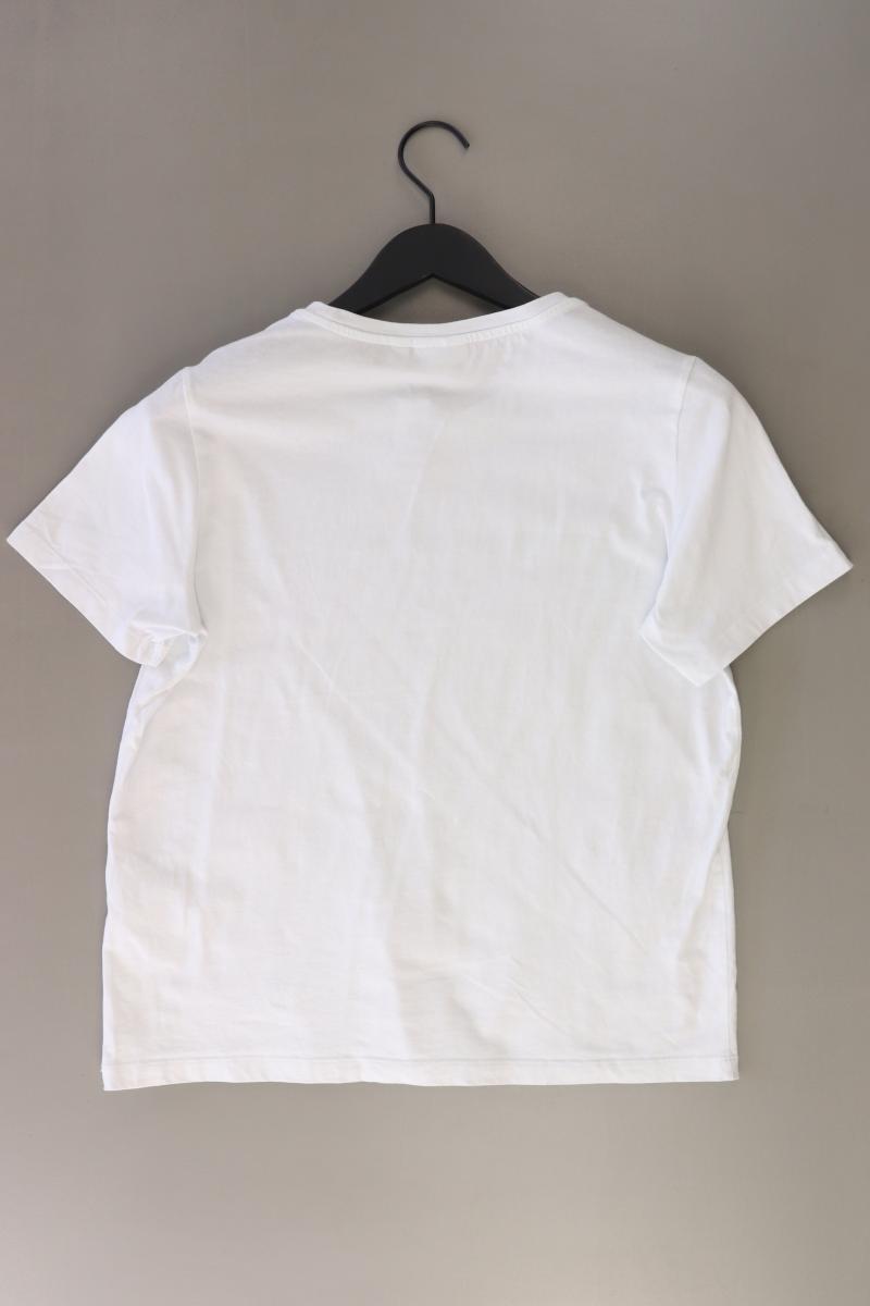 Cecil T-Shirt Gr. S Kurzarm weiß aus Baumwolle