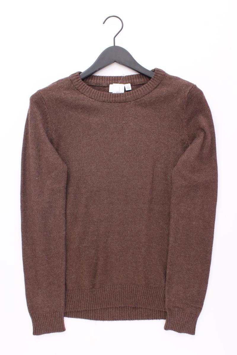 Vila Feinstrickpullover Gr. M braun aus Viskose