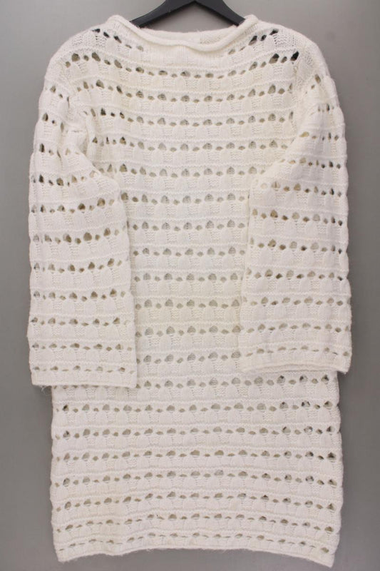H&M Strickkleid Gr. 46 Langarm creme