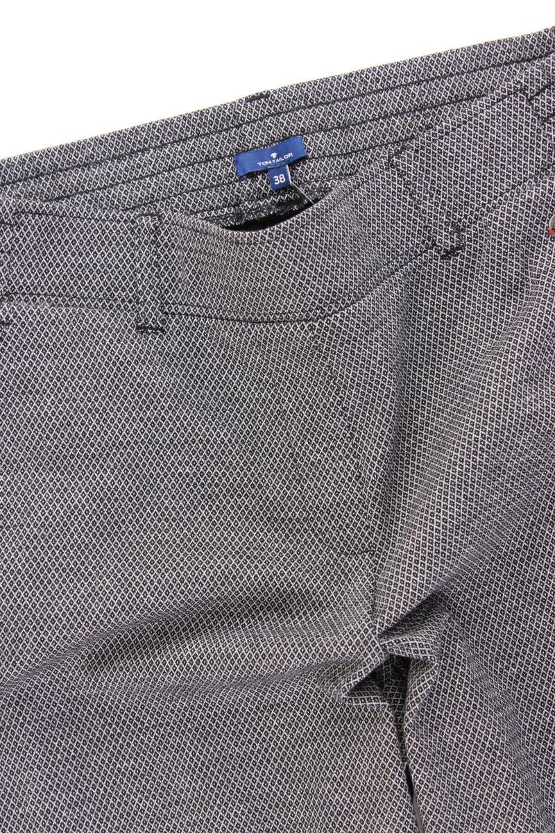 Tom Tailor Stoffhose Gr. 38 grau aus Polyester