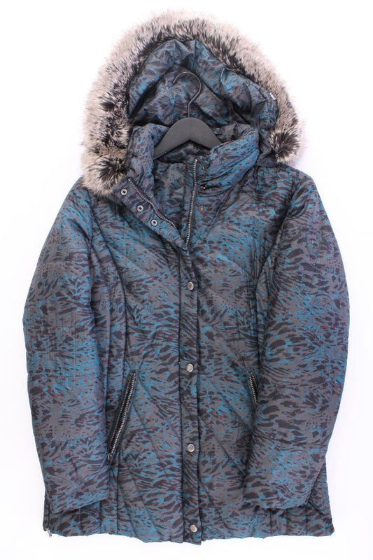 GINA S Kapuzenjacke Gr. 38 blau aus Polyester