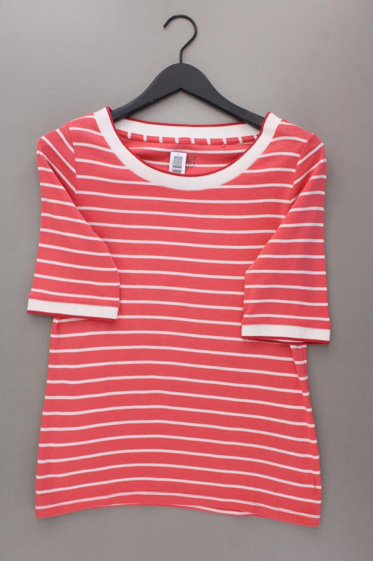 Esprit Shirt lachsfarben Gr. XL gestreift Kurzarm rosa
