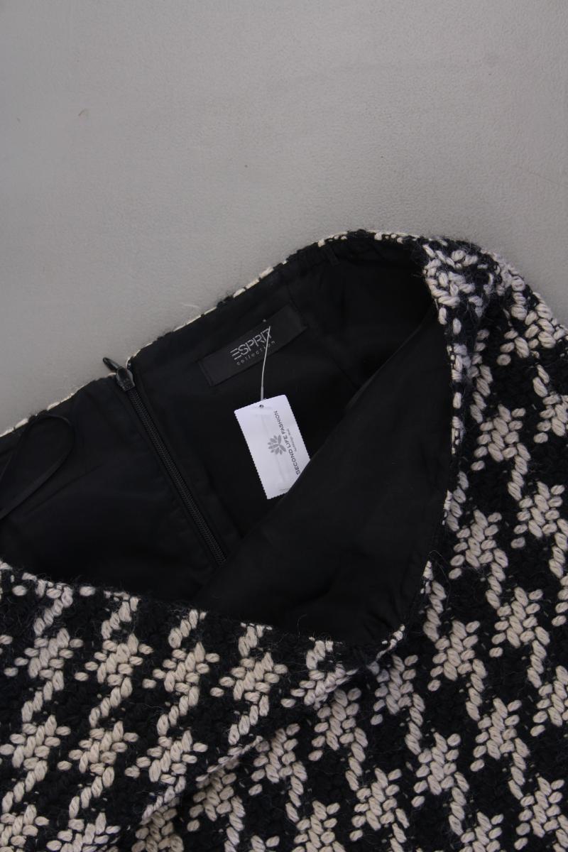 Esprit Collection Rock mit Wolle Gr. 34 schwarz aus Polyester