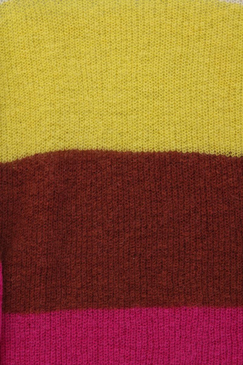 Lindex Strickpullover mit Wolle Gr. L gestreift mehrfarbig aus Mohair