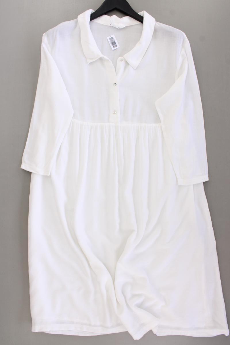American Vintage Midikleid Gr. XS/s 3/4 Ärmel creme aus Viskose