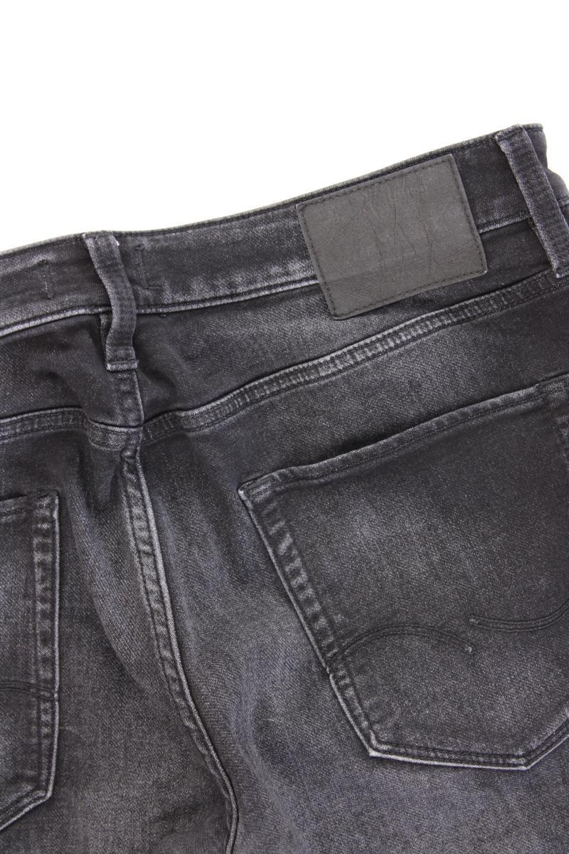 Jack & Jones Jeansshorts für Herren Gr. L grau aus Baumwolle