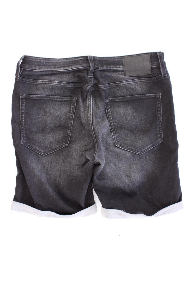Jack & Jones Jeansshorts für Herren Gr. L grau aus Baumwolle