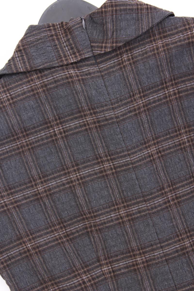 s.Oliver Kurzarmkleid Gr. 40 kariert braun