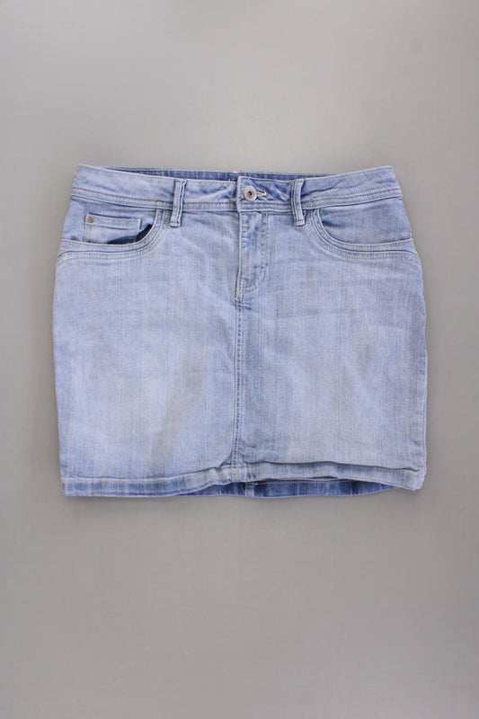 s.Oliver Jeansrock Gr. 40 blau aus Baumwolle